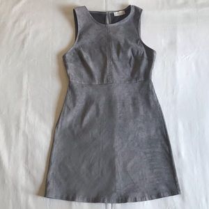 Altar'd State Grey Suede Dress